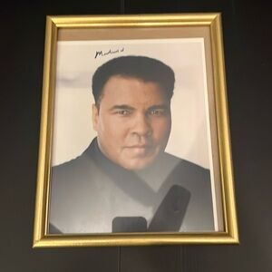 Ali signed photo